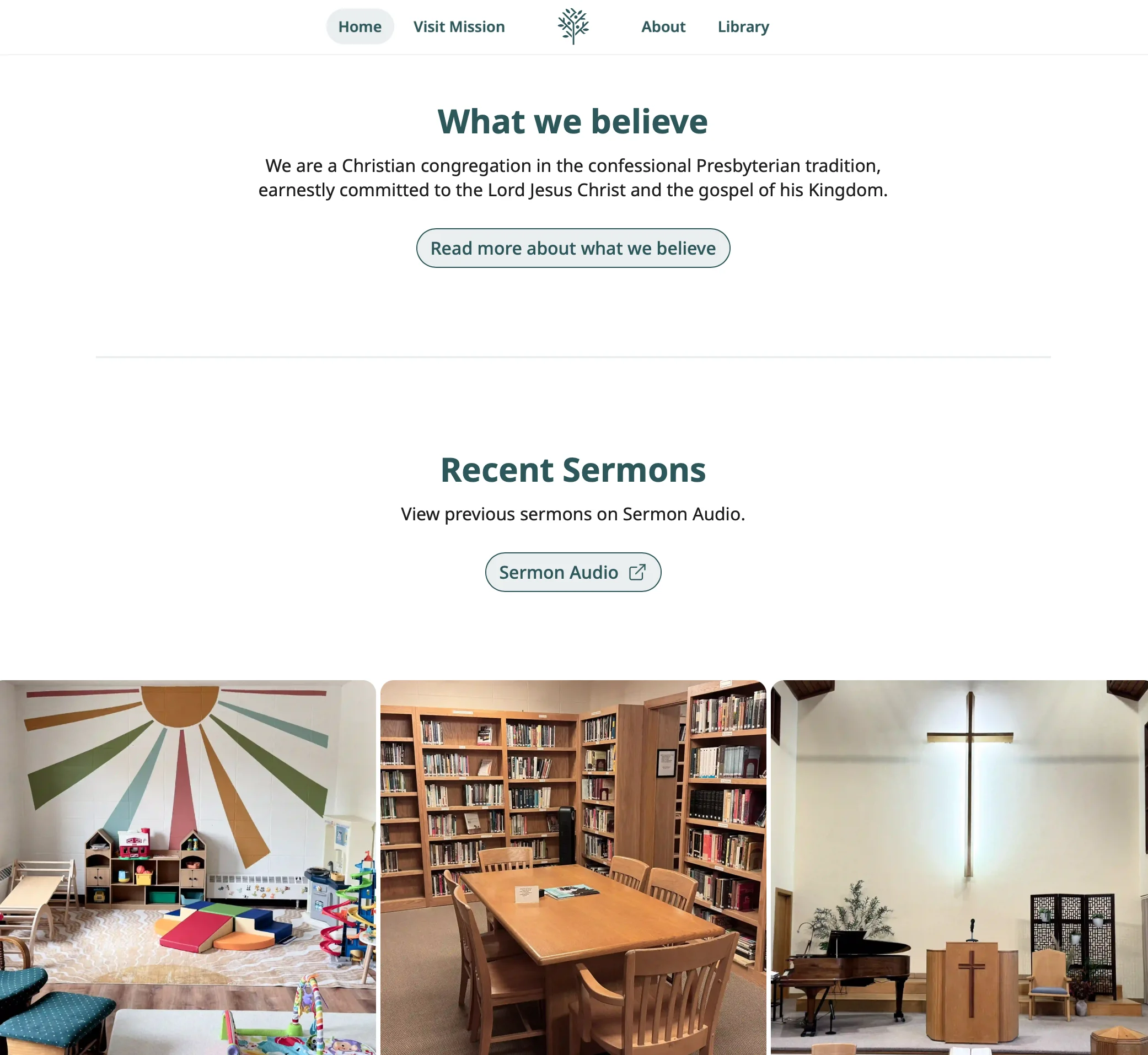 Mission OPC — home page sections