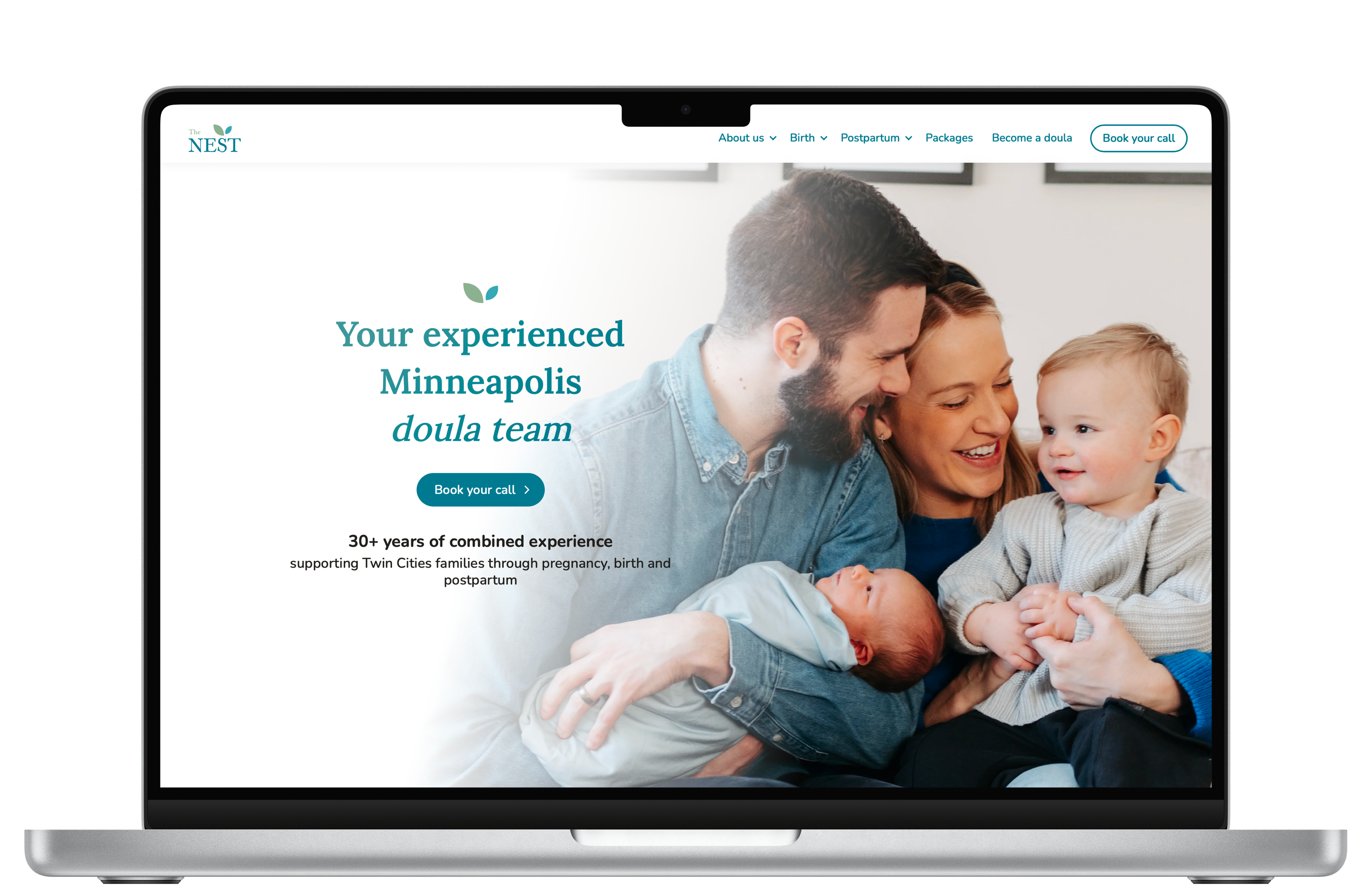 The Nest website preview