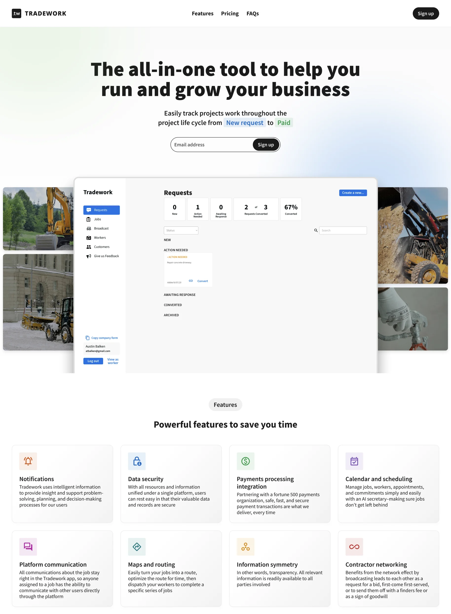 Marketing site exploration