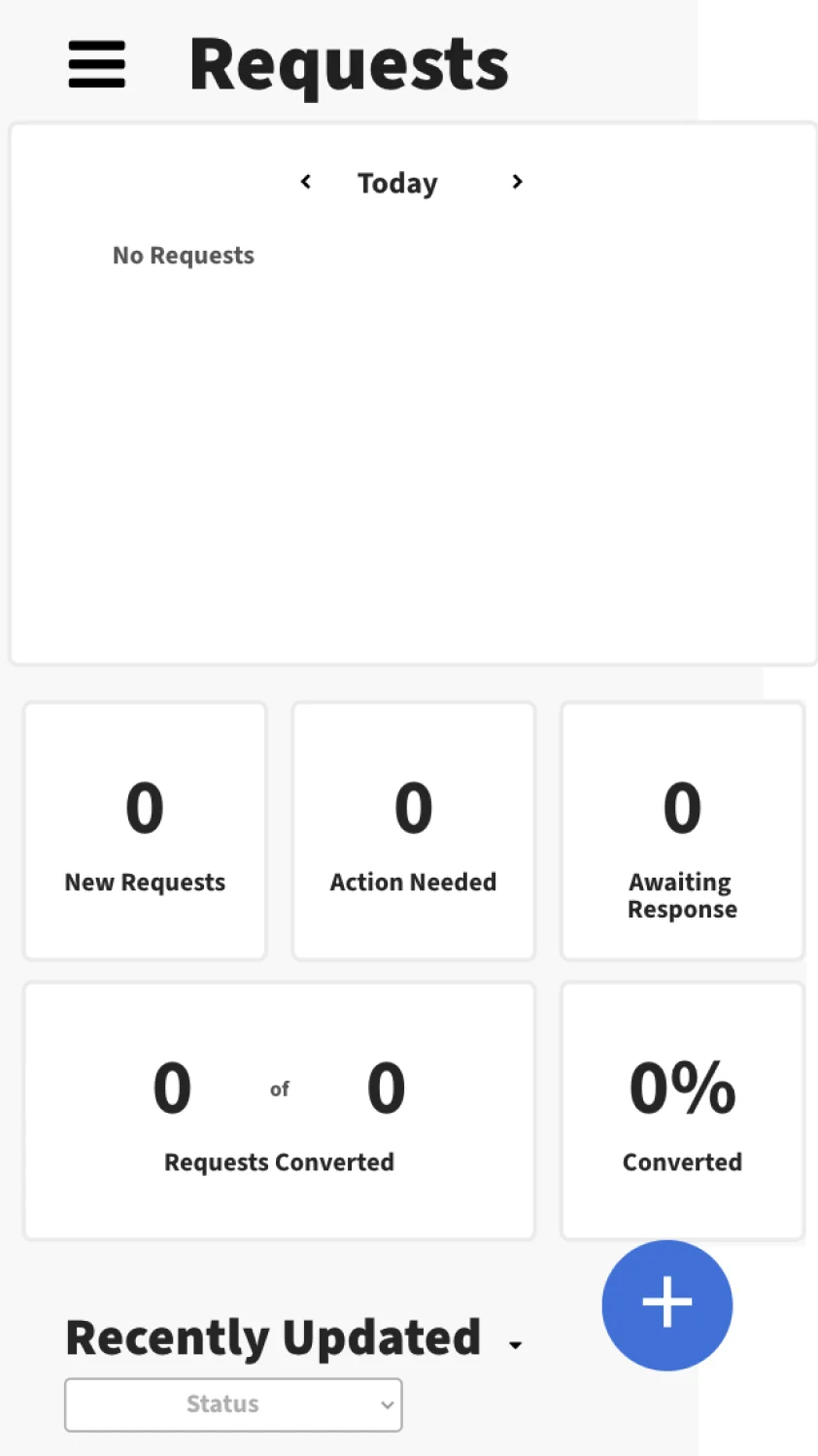 Responsive TRADEWORK interface exploration