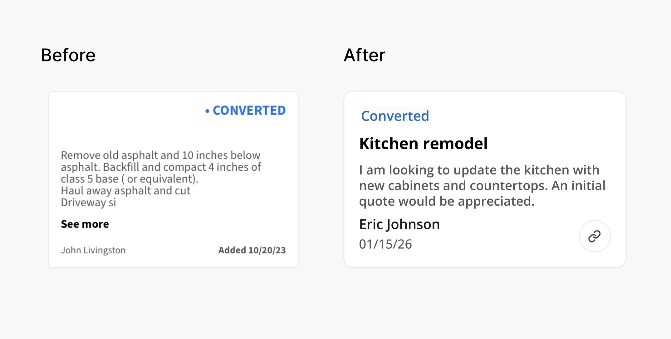 UX refinement for a task flow